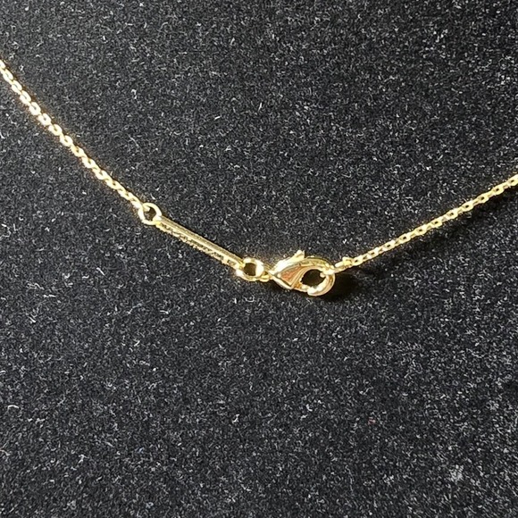 NEW Unwritten Gold Tone Aquarius Zodiac Symbol Necklace fashion february pride - Picture 3 of 3